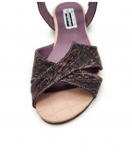 Womanity Sandals In Bitter Cherry Shades